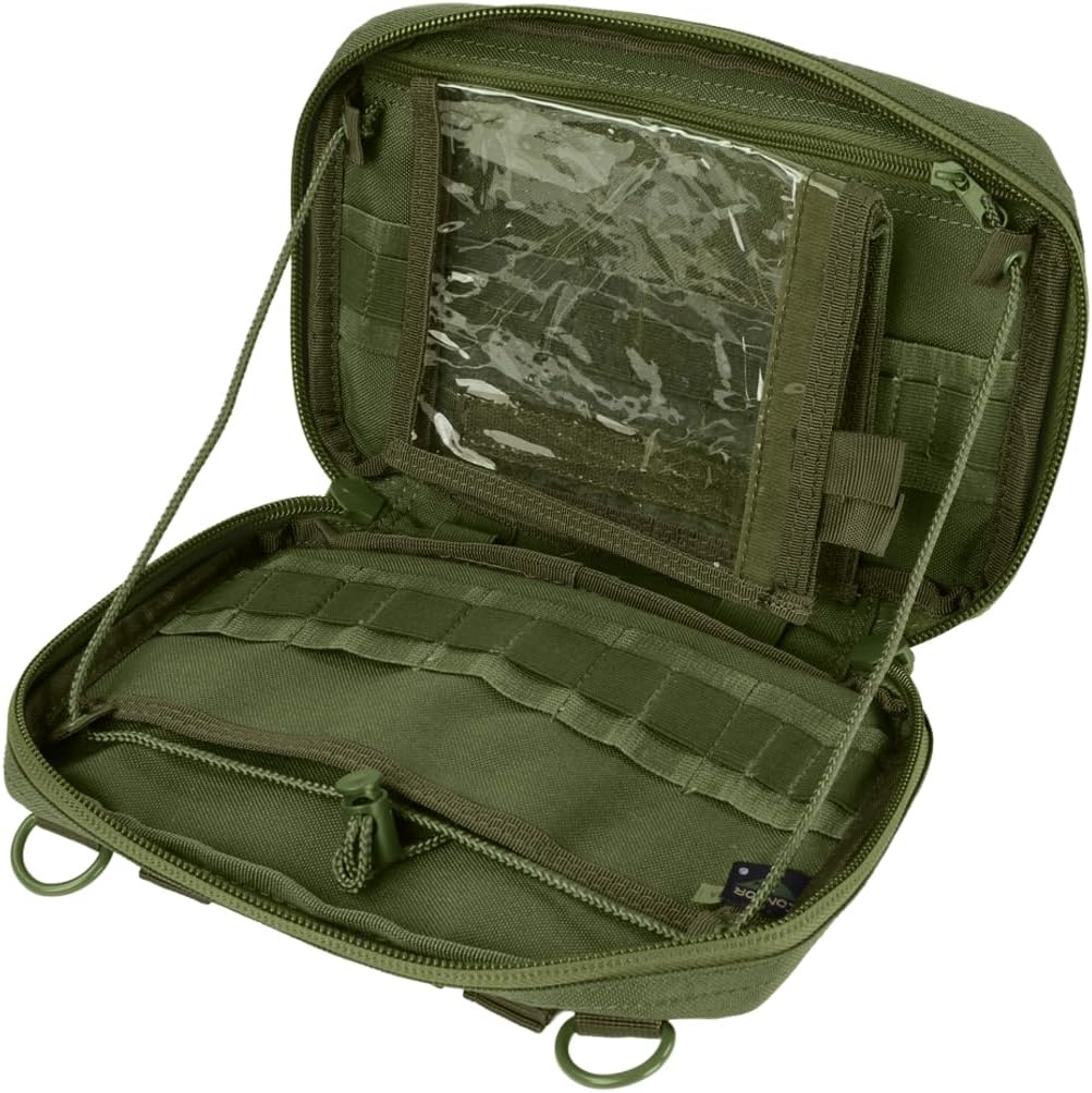 Condor T & T Pouch Coyote Brown 19,1 cm H x 25,4 cm B x 3,8 cm T