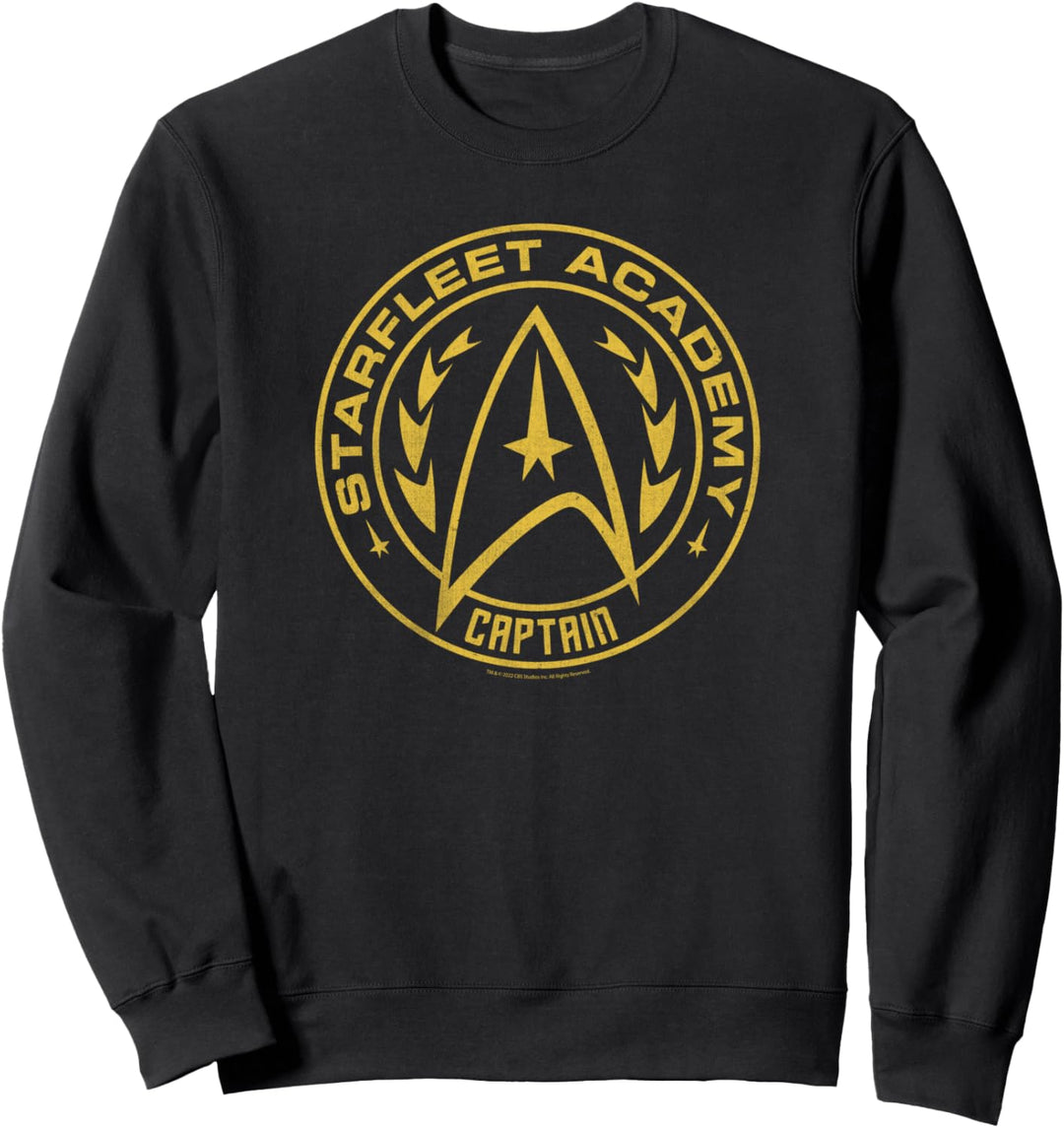 Star Trek Starfleet Academy Captain Badge Sweatshirt
