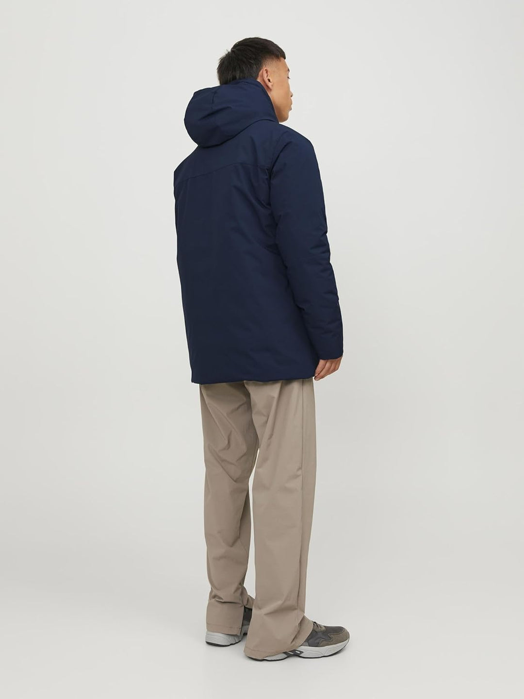 JACK & JONES Male Parka Parka, Navy Blazer
