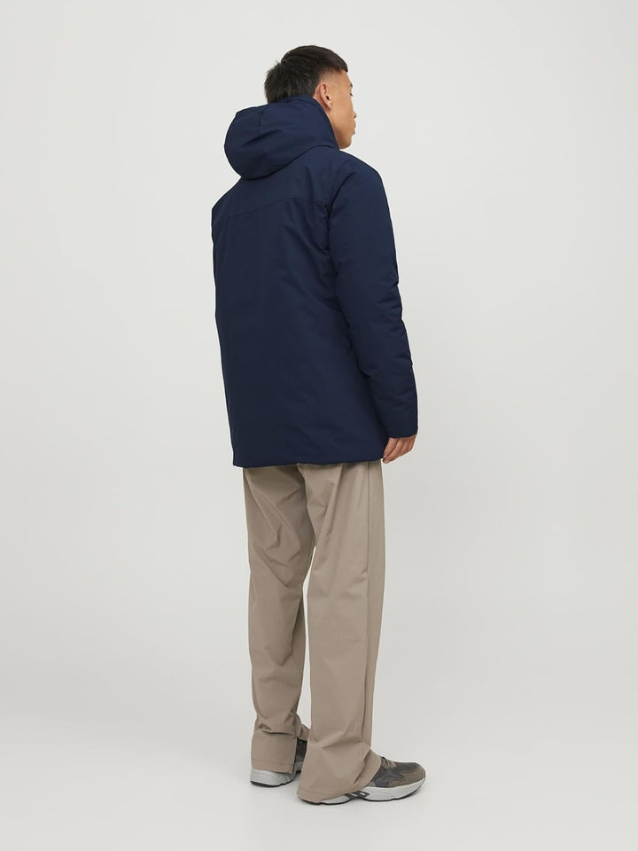 JACK & JONES Male Parka Parka, Navy Blazer