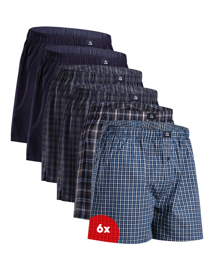 DANISH ENDURANCE American Boxershorts (4er | 6er Pack), 100% Bio-Baumwolle Herren Boxershorts, Weich