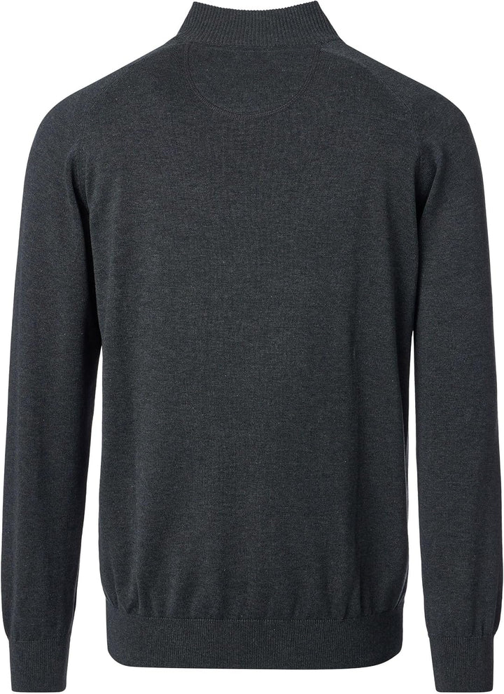CASAMODA Herren Strickjacke, S Grauschwarz