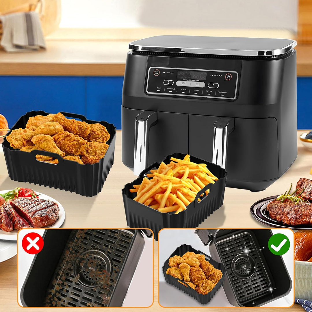 Zubehör Airfryer für Ninja Foodi MAX Dual Zone Heissluftfritteuse AF400EU AF300EU AF400EUCP DZ400EUS