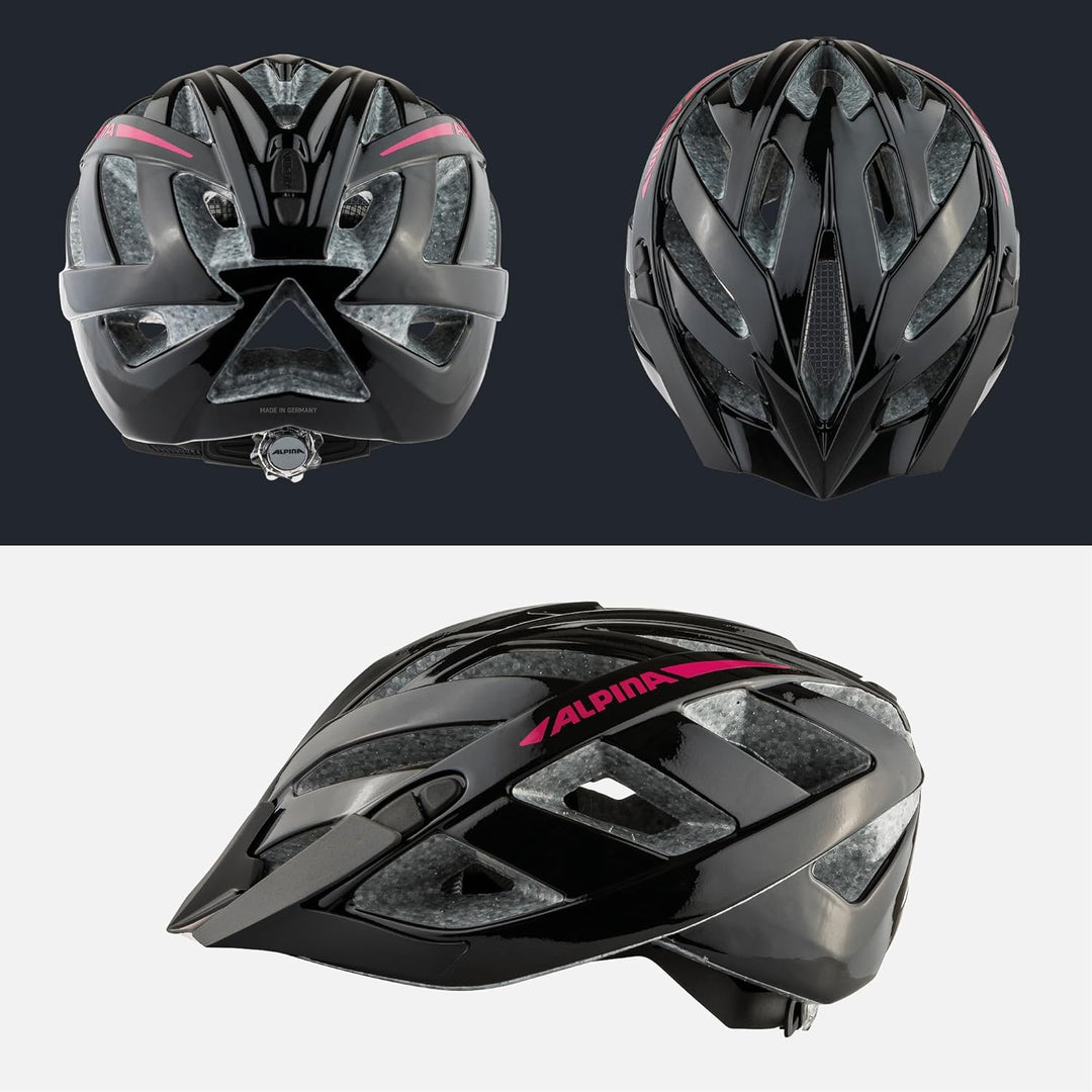 ALPINA PANOMA 2.0 L.E. - Reflektierender & Optimal Belüfteter Fahrradhelm Mit Fliegennetz & Nachrüst