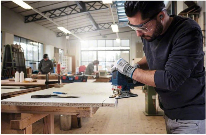Bosch 25x Stichsägeblatt T 101 D (für weiches Holz, gerader Schnitt, Professional Zubehör Stichsäge)
