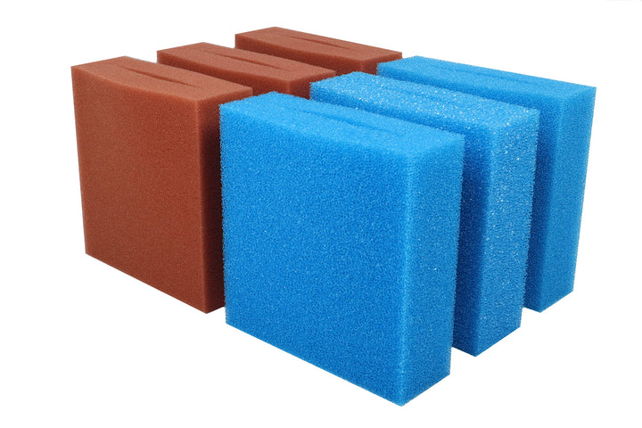 Wacredo Ersatzschwamm Set für Oase Biotec 10 Teichfilter Filterschwämme Filter Komplettset Wasserauf