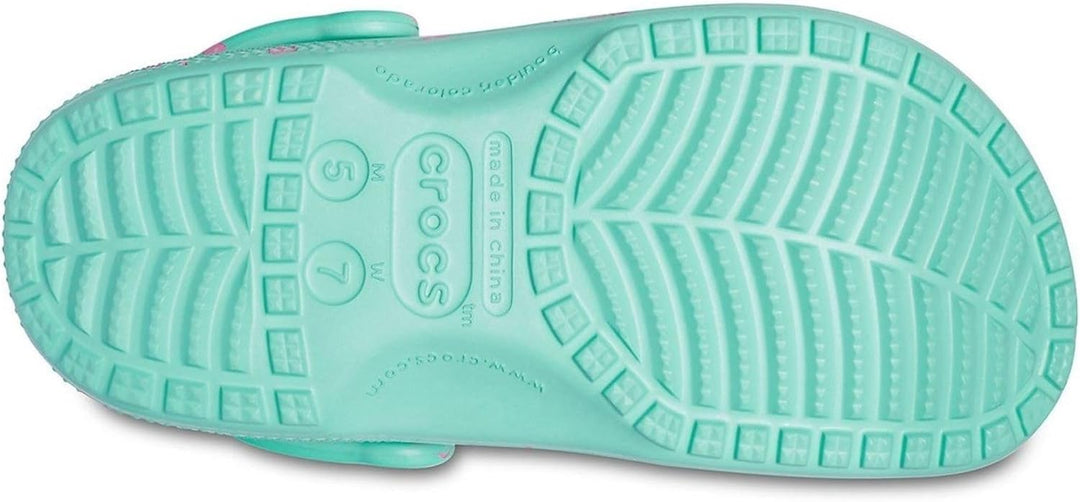 Crocs Unisex Classic Vacay Vibes Clog 37/38 EU Flamingo, 37/38 EU Flamingo
