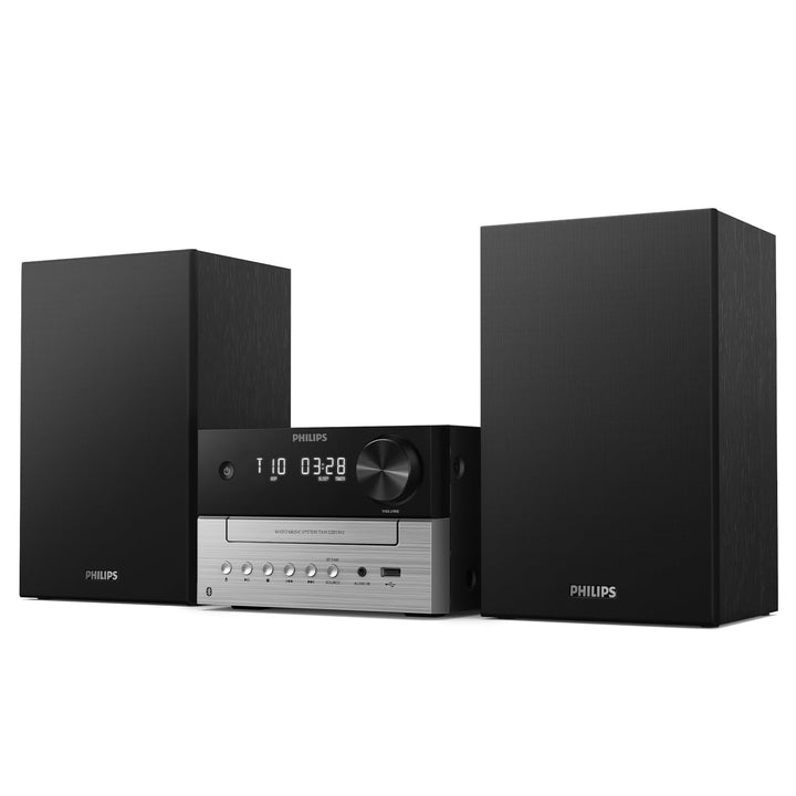 Philips TAM3505M2 Hi Fi Mikromusik-Anlage, Bluetooth-fähig, CD-Player, USB, Auracast FM und DAB-Radi