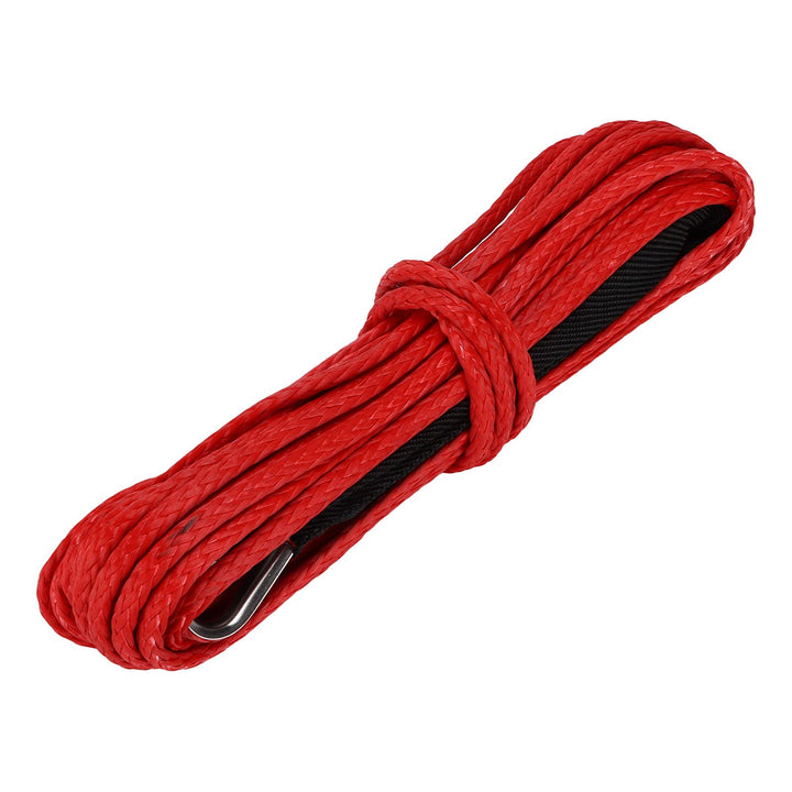 Synthetisches Seil, 7700LBS Windenkabel Nylon 15M Synthetisches Seil Ersatz für Smittybilt SUV Truck