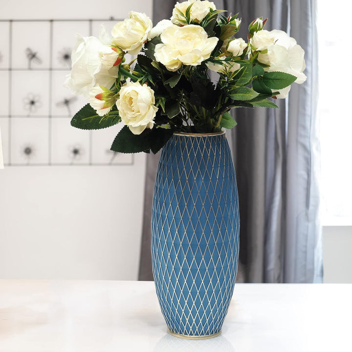 Suanti Blumenvase, 27,9 cm hohe Vase mit minimalistischem Design und einzigartigen Formen, Bodenvase
