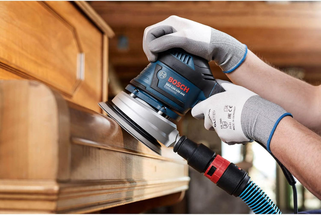 Bosch Pro Schleifrolle Best for Wood and Paint für Holz und Farbe (115 mm, 50 m, Körnung 180, C470),