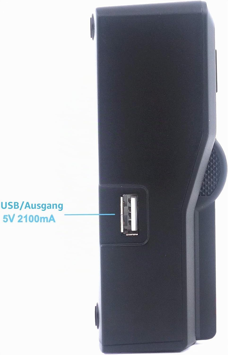 Baxxtar Pro - LCD DUAL Ladegerät - kompatibel mit Akku Sony BP-U30 BP-U35 BP-U60 BP-U65 BP-U70 BP-U9