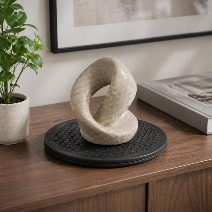 3 Stück Drehscheibe 30 cm, 360 Grad Drehbar Plattform, Drehteller mit Stahlkugellagern, Drehplattfor