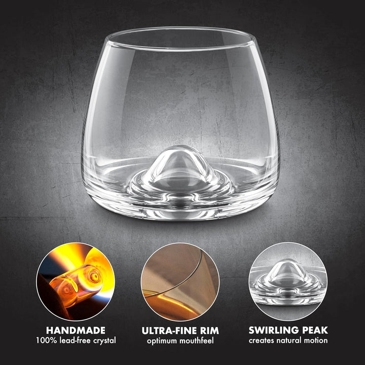 Final Touch 100% Lead-Free Crystal Whisky Glasses Whiskey Gläser Whiskeygläser Kristallglas Hergeste