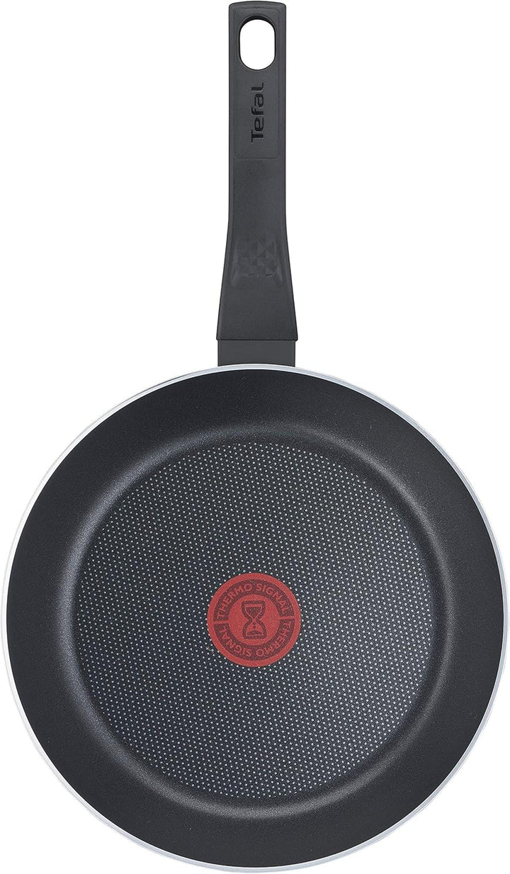 Tefal Easy Cook & Clean Bratpfanne 24 cm, Antihaftbeschichtung, Thermo-Signal Temperaturindikator, S