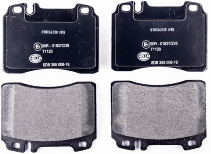 HELLA PAGID 8DB 355 008-181 Bremsbelagsatz - T1126 - Dicke/Stärke: 16mm - Bremssystem: Teves - für V