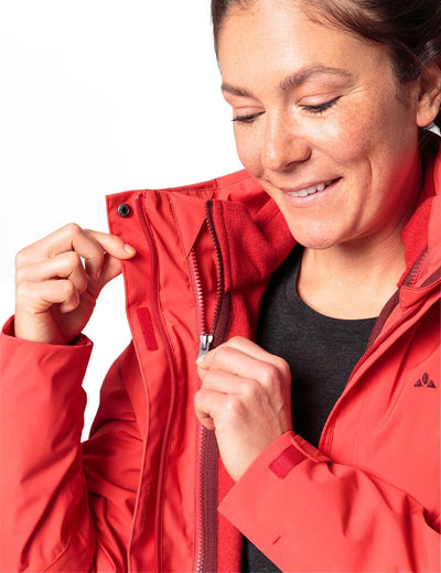 VAUDE Damen Women's Rosemoor 3in1 Jacket Doppeljacke 36 flamme, 36 flamme