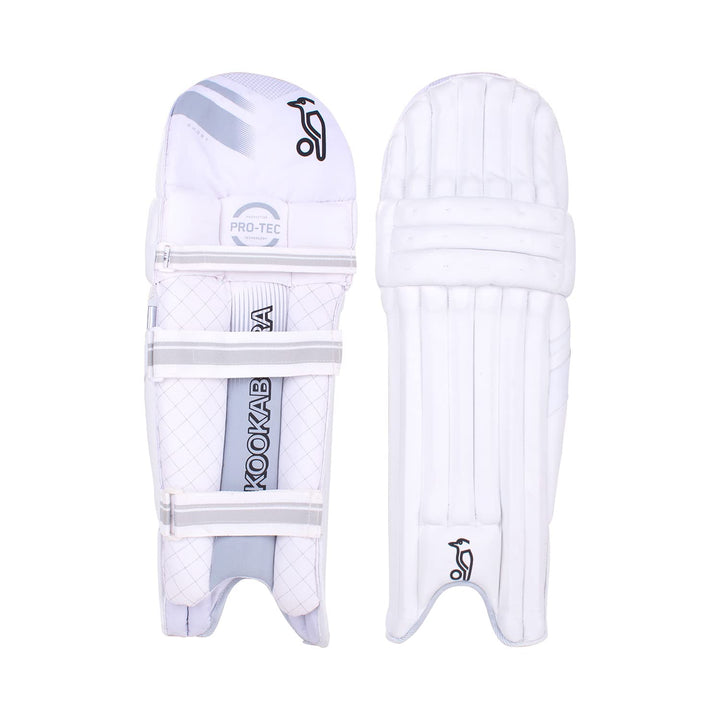 KOOKABURRA Unisex Jugend Ghost 5.1 Cricketschläger Pads Cricket Youths Right Hand Weiss, Youths Righ
