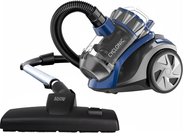 Staubsauger ohne Beutel 800W BLUE HUNTER Blau, Blau