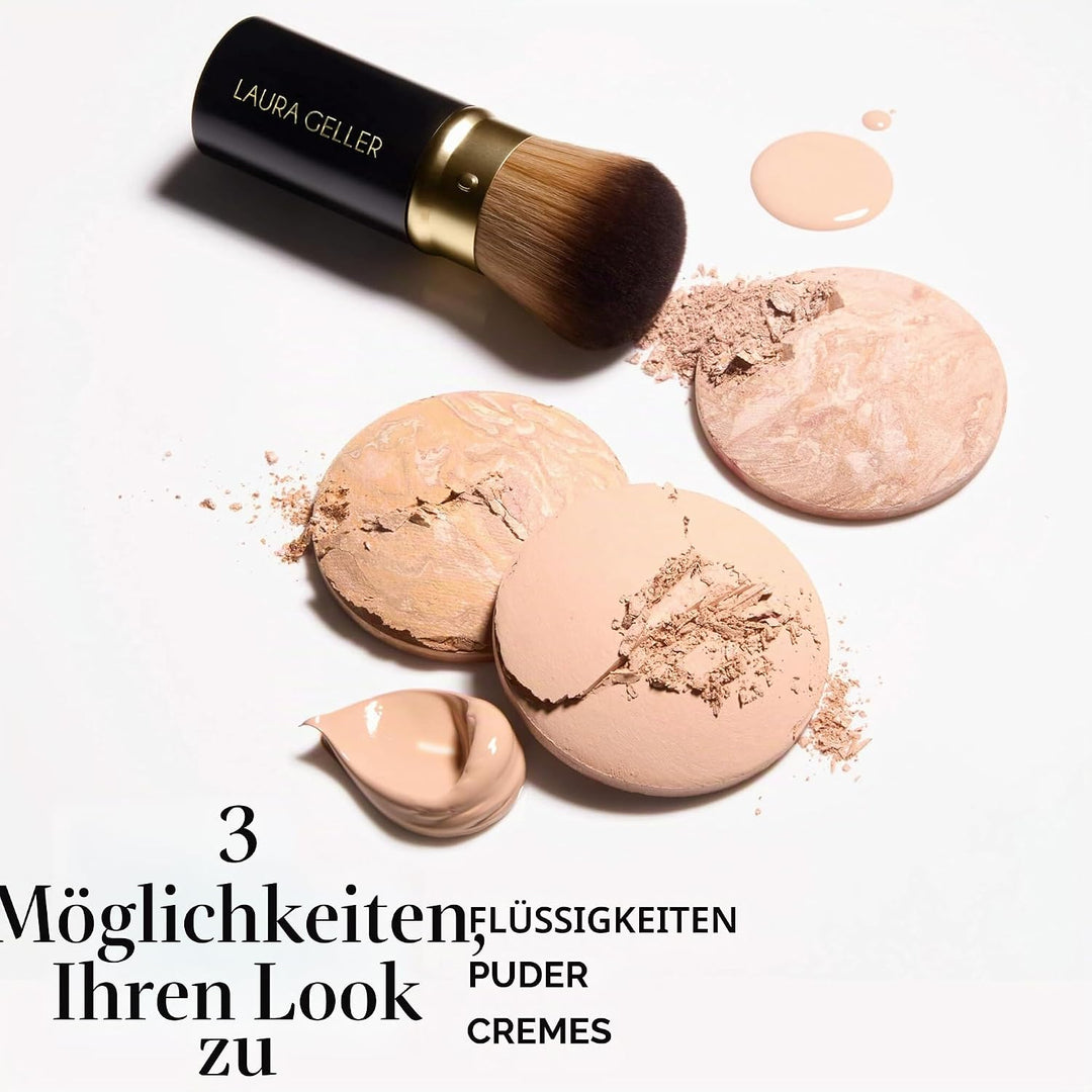 LAURA GELLER NEW YORK Kabuki-Pinsel für alle Gesichts-Make-up und Foundation, einziehbar 04 Airbrush