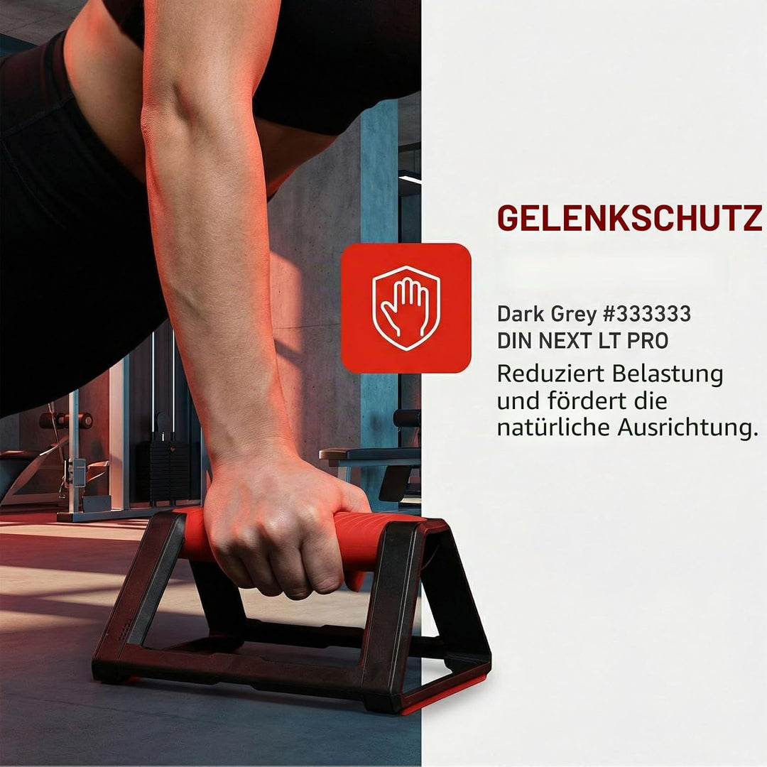 2 Stück Liegestützgriffe, Handstand Griffe mit Silikongriff Rutschfester Basis, Tragbar Stapelbar, T
