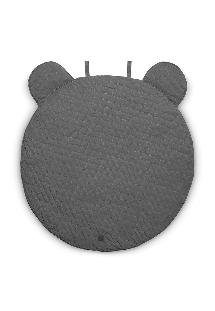 Jollein Kuscheldecke Baby Ø 110 cm - Storm Grey Grau, Grau