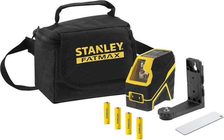 Stanley FatMax Kreuz- &amp; Linienlaser FCL-G grün FMHT77586-1 (mit grüner Laser-Diode, horizontale &amp; ve