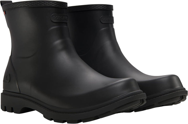 Viking Unisex Noble Rain Boot 41 EU Schwarz, 41 EU Schwarz