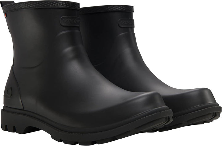Viking Unisex Noble Rain Boot 41 EU Schwarz, 41 EU Schwarz