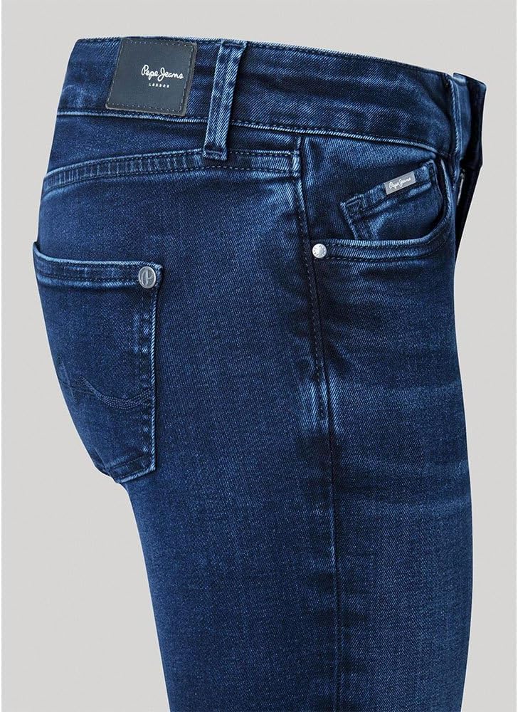 Pepe Jeans Damen Skinny Jeans Pixie Powerflex Pl200025 25W / 30L Blue (Denim-xv2)