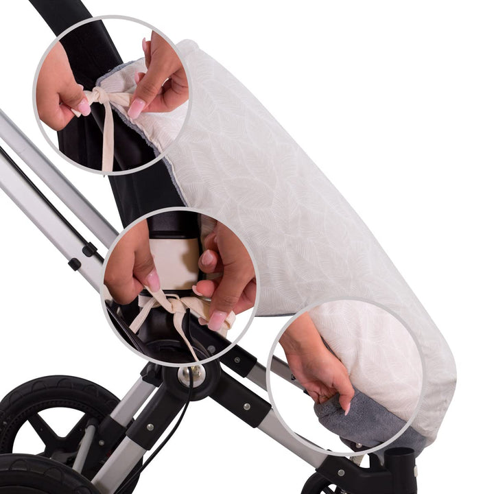 JYOKO KIDS Universal Baby Fusssack Kinderwagen (BLOOM, Baumwolle)