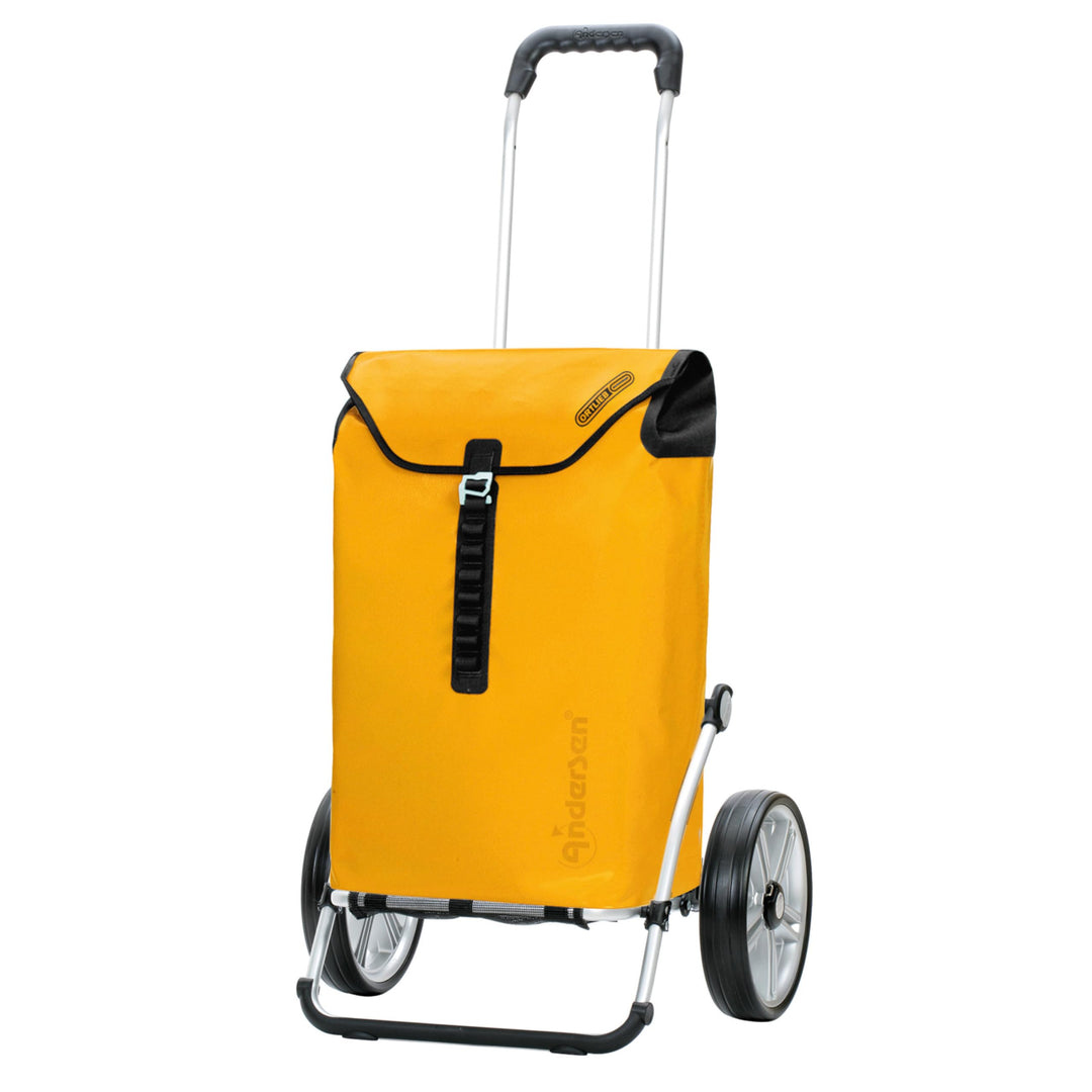 ANDERSEN Einkaufstrolley - Royal Shopper Ortlieb gelb 49 L Handwagen, wasserdicht, wetterfest, Alumi