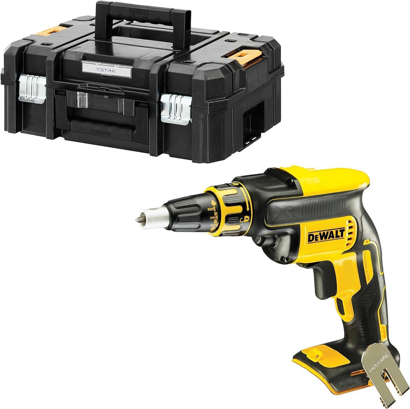 DeWalt Akku-Schnellbauschrauber (18V, bürstenlos, für effiziente Trockenbauarbeiten, mit LED, inkl.