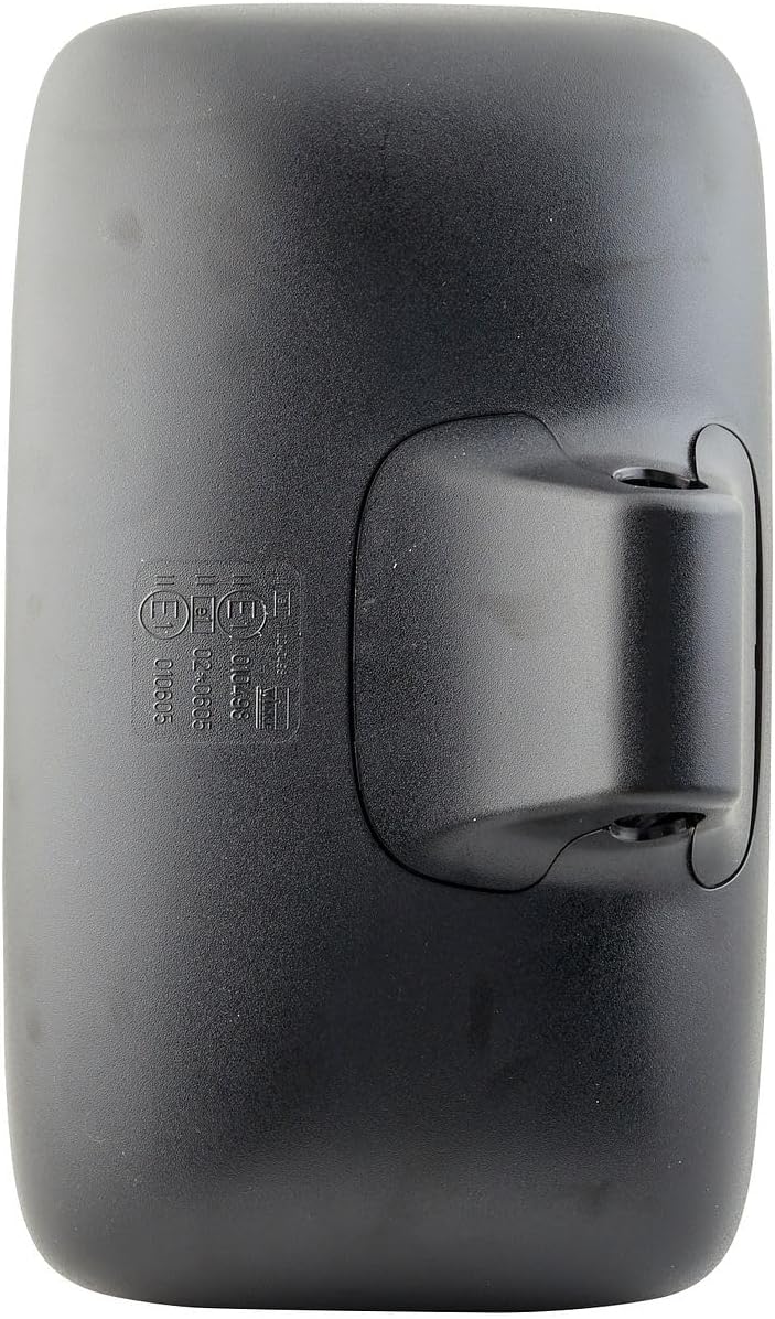 HELLA - Aussenspiegel - 12V - verstellbar - Kunststoffgehäuse - schwarz - Breite: 195mm - Höhe: 336m