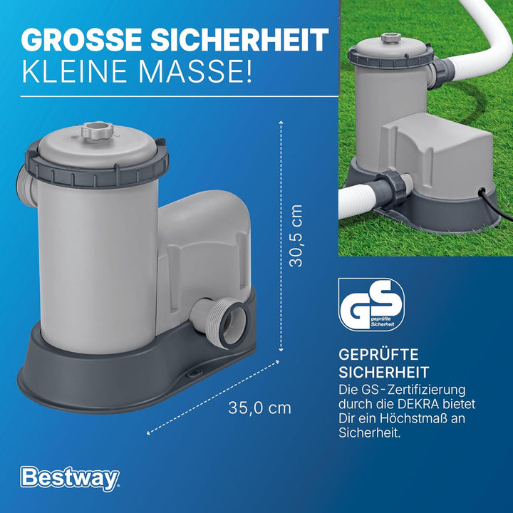 Bestway Filterpumpe 5.678 l/h, 110 W