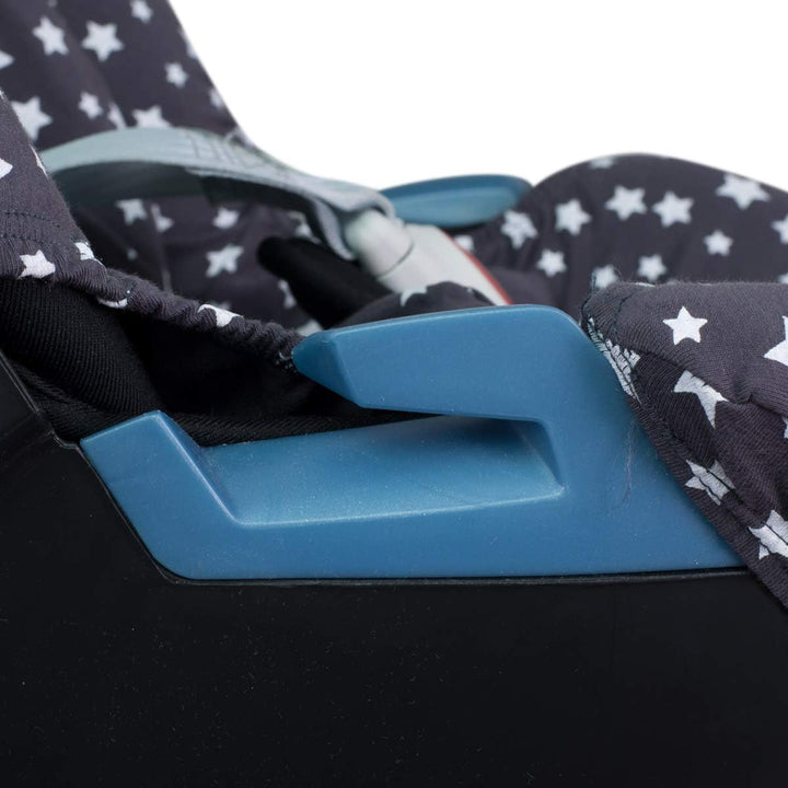 JYOKO Kids SitzBezug kompatibel mit Cybex Aton Cloud-Q-M-2-4-5 (ATON 4, Winter Sky)
