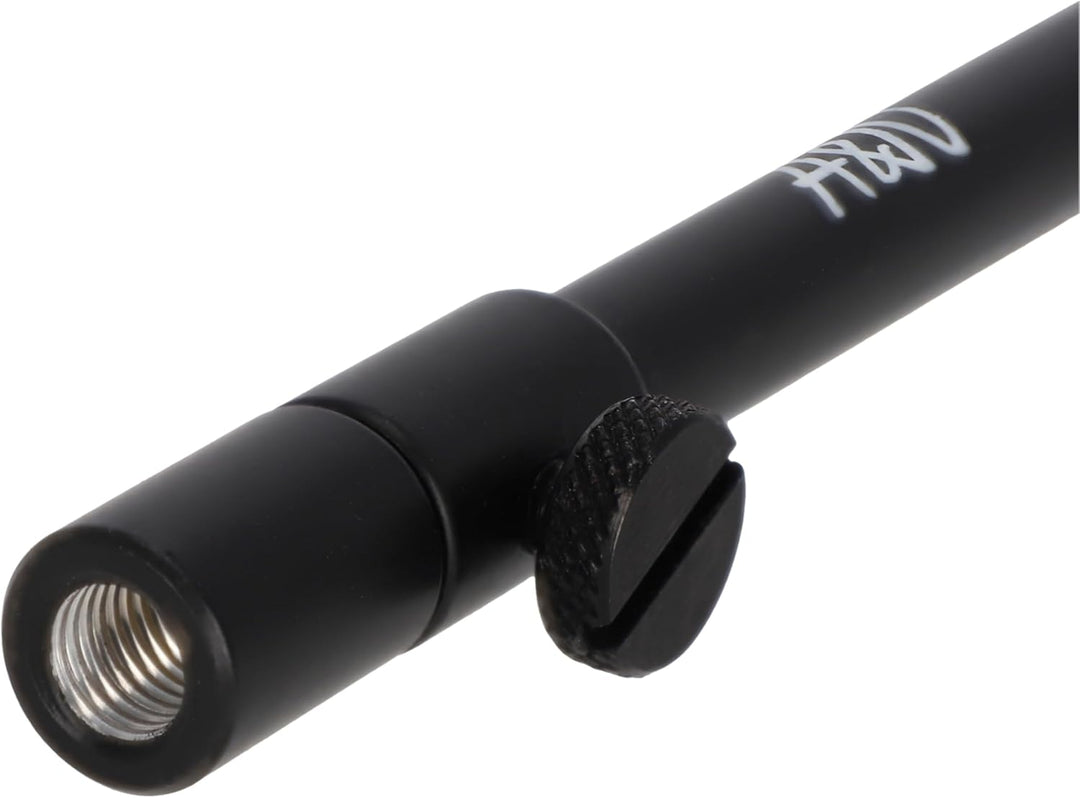 A&N 4 Stück Rutenhalter Bankstick Erdsperr Rutenauflage Aluminium Drill 30-120cm 75-120 cm, 75-120 c