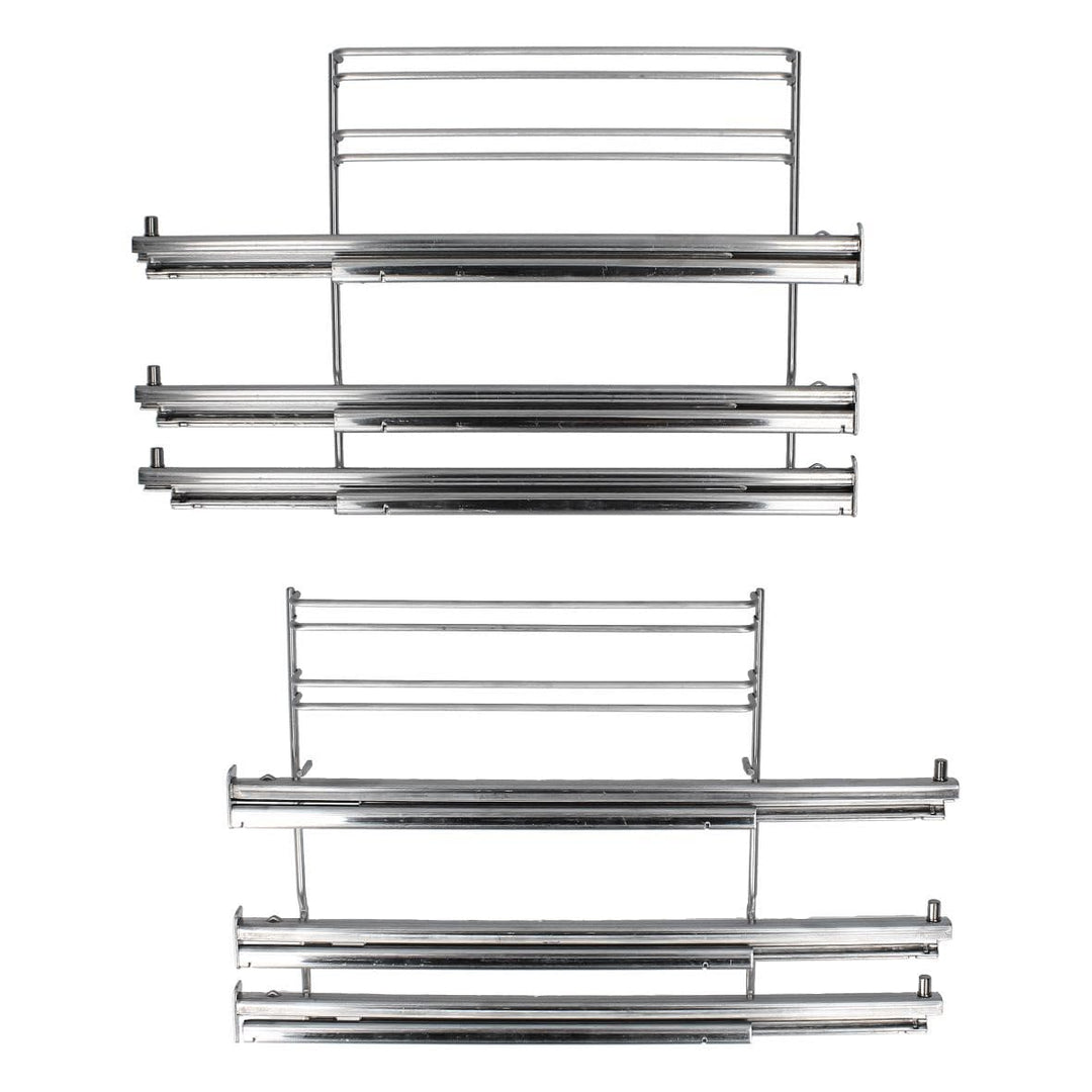 easyPART Kompatibel/Ersatz für BOSCH 17007521 Auszugsschienen Set für 3 Backbleche Roste in Backofen