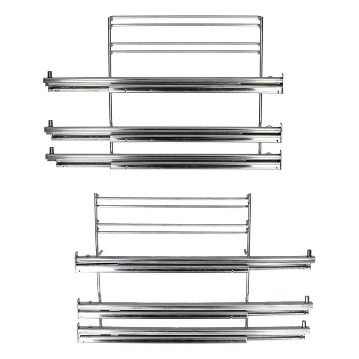 easyPART Kompatibel/Ersatz für BOSCH 17007521 Auszugsschienen Set für 3 Backbleche Roste in Backofen