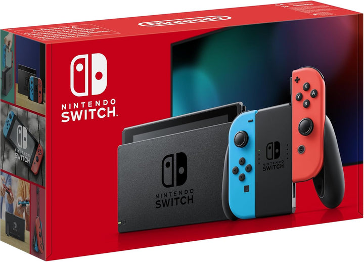Nintendo Switch-Konsole Neon-Rot/Neon-Blau Nintendo Switch Konsole, Nintendo Switch Konsole
