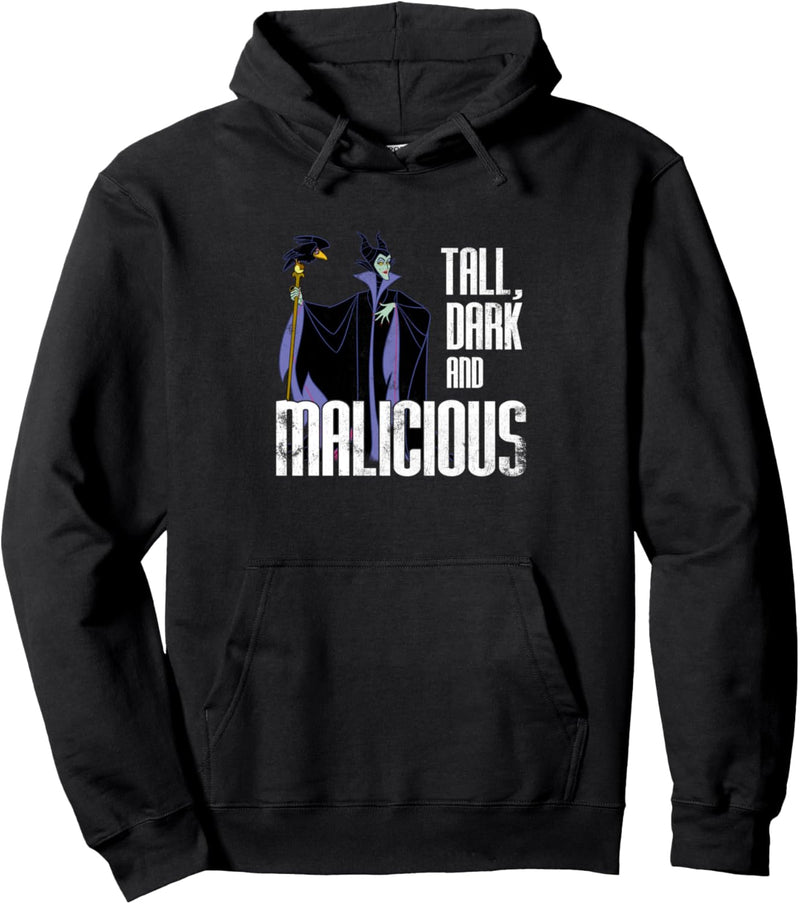 Disney Sleeping Beauty Maleficent Tall Dark And Malicious Pullover Hoodie