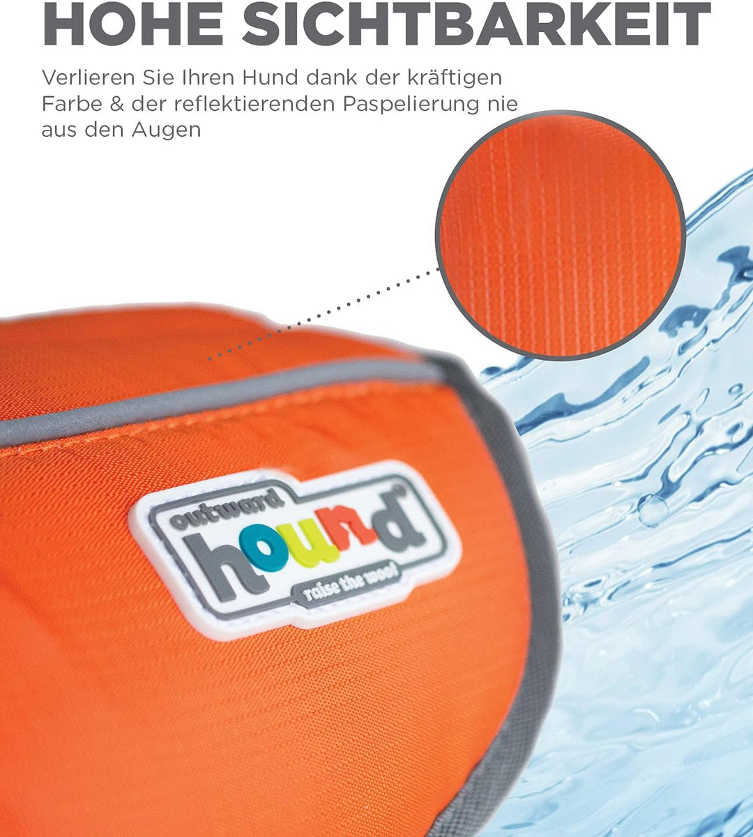 Kyjen 22019 Outward Hound Ripstop Quick Release Easy Fit Rettungsweste für Hunde, verstellbar, Gröss