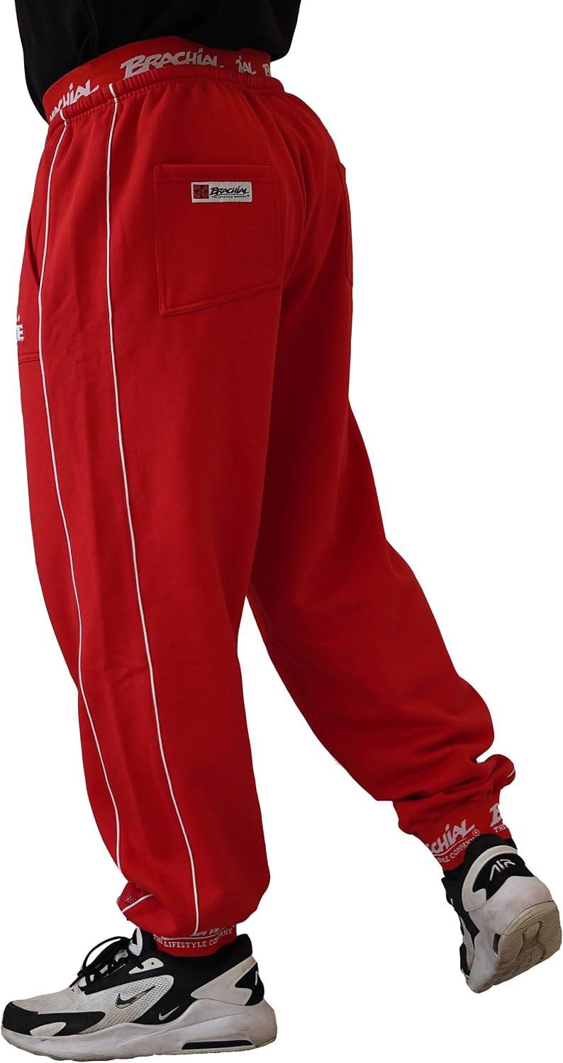 Brachial Premium Herren Sporthose Spacy - Trainingshose Jogginghose Sweatpants für Bodybuilding Fitn