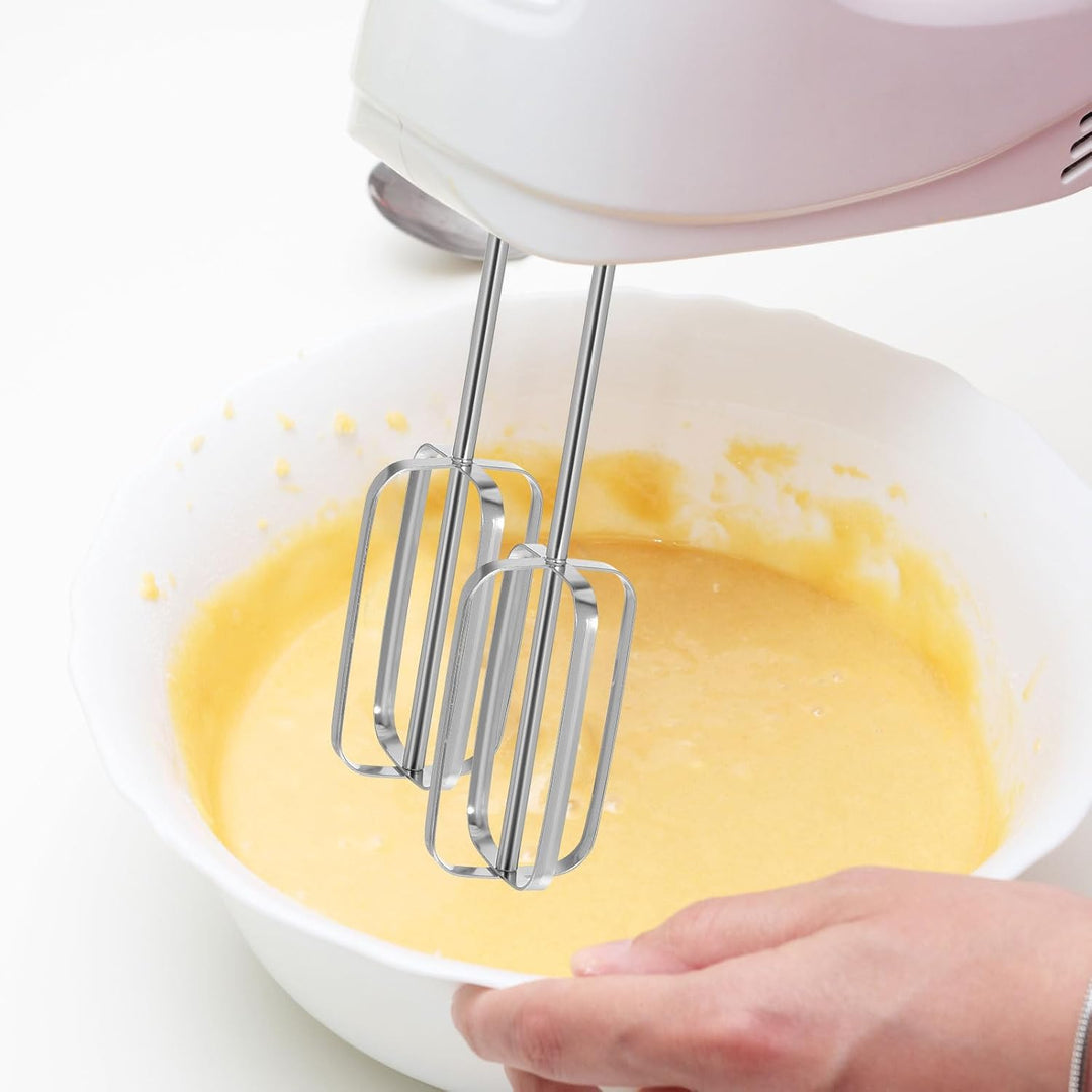 2er-set Handmixer-besen, Ersatz-eierquirl aus Edelstahl, Teigknetwerkzeug für Küche Und Haushalt