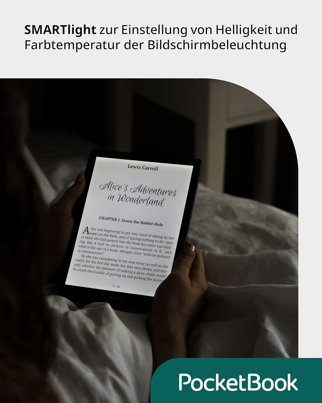 PocketBook e-Book Reader InkPad 4 (deutsche Version) 32 GB Speicher, 19,8 cm (7,8 Zoll) E-Ink Carta