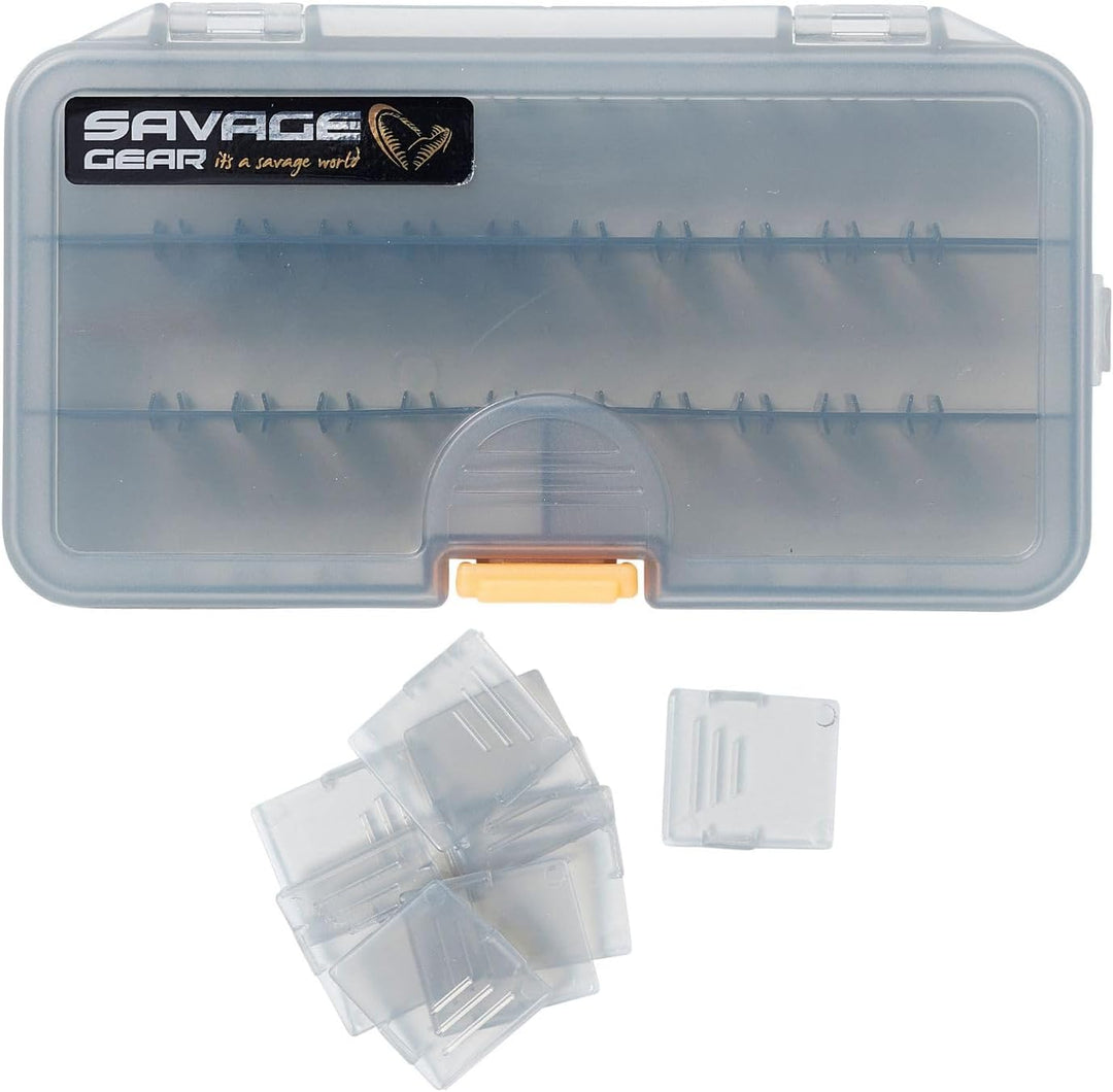 Savage Gear Angelboxen Lurebox Smoke Combi Kit 16,1x9,1x3,1cm - 3 Zubehörboxen