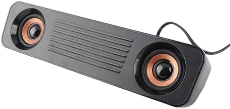 KIMISS Kabelgebundene Soundbar Soundbar mit Subwoofer, ABS, Kabelgebundener Lautsprecher, HiFi-Stere