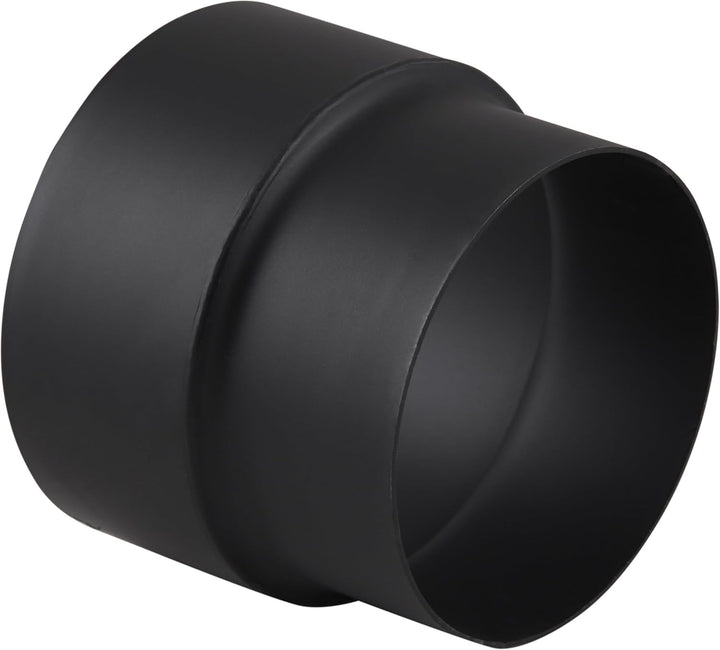 Ofenrohr Kaminrohr Bogen Abgasrohr Rauchrohr Rosette Wandfutter Ø DN 150 mm 2 mm Stahlrohr schwarz (
