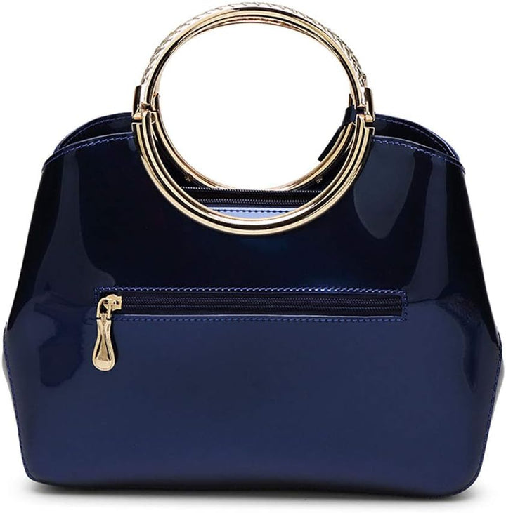 DEERWORD Damen Taschen Handtasche Frauen Elegant Tasche Henkeltasche Vintage PU-Leder 5376 1-teilig