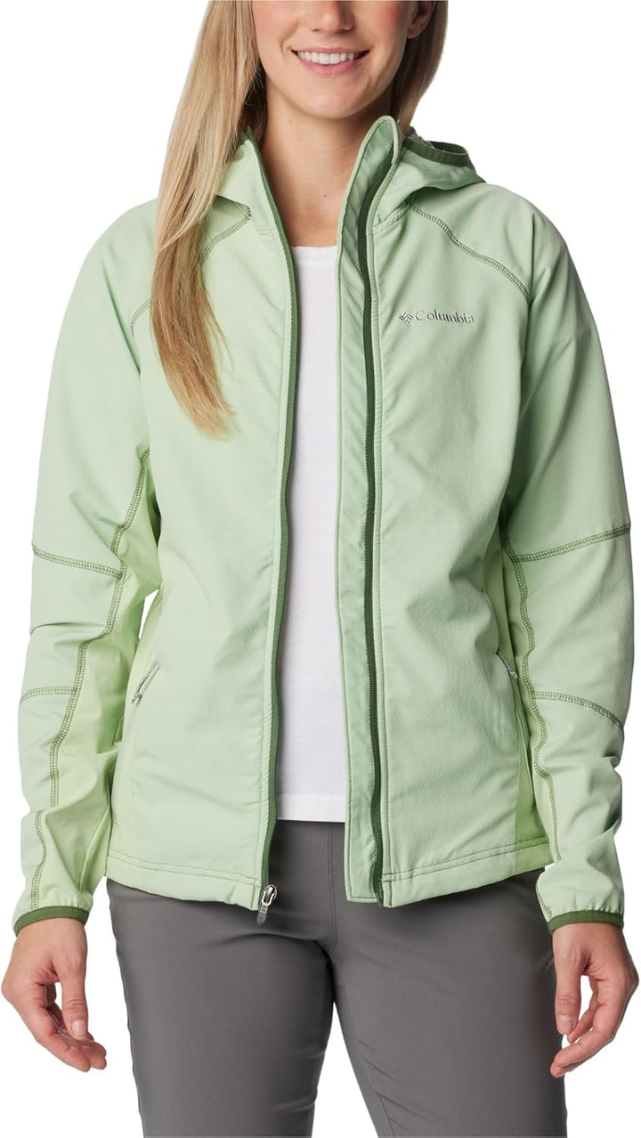 Columbia Damen Softshelljacke Sweet As Hoodie S Sage Leaf, S Sage Leaf